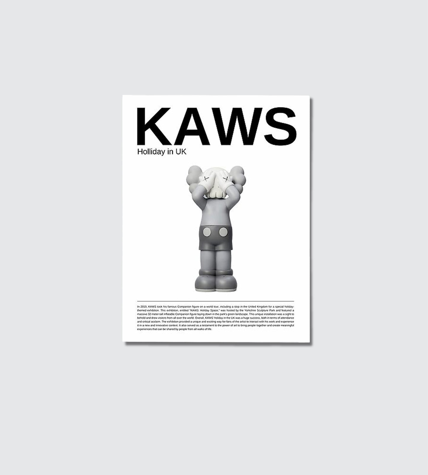 Kaws 3 Poster